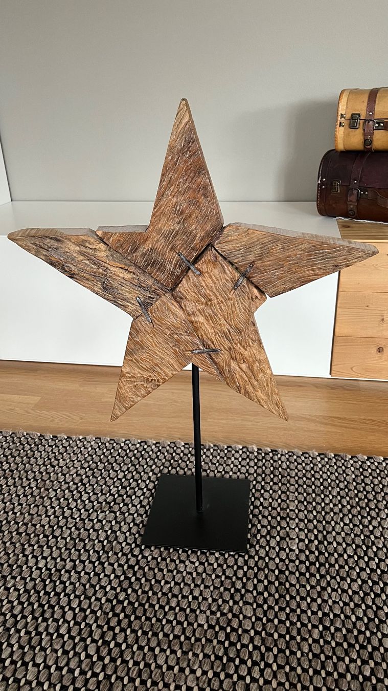 Tutte le decorazioni: Dekofigur Stern gross – Usato da Buchrain venduto da Mspeedy17