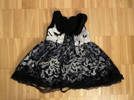Girls Halloween Bat Dress size 98