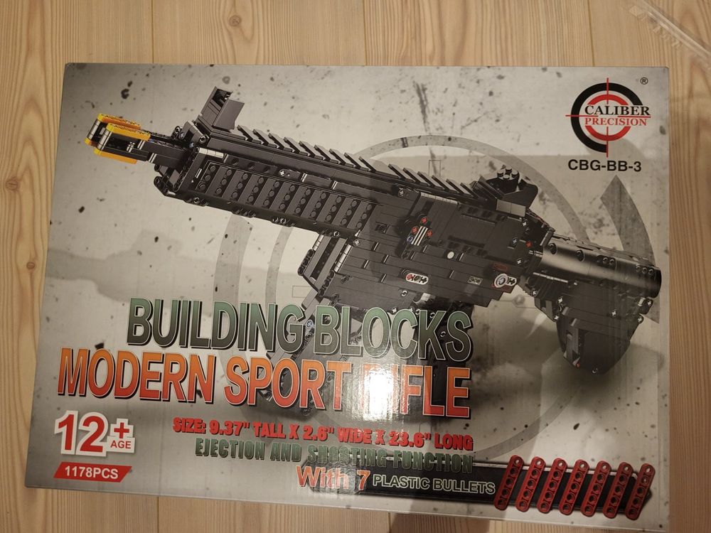 Building Blocks Sport rifle toy AR15 (Gebraucht) in Kaisten für CHF 25 ...