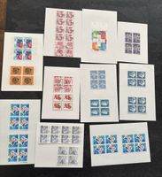 Sammlung seltener Briefmarken auf Bögen – ein absolutes