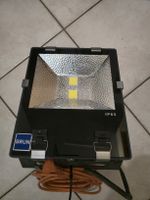 LED Strahler Aussenleuchte Baustrahler, Top Zustand!