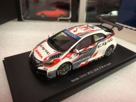 Honda Civic IX Type R WTCC 2016 #34 R. Michigami weiss /