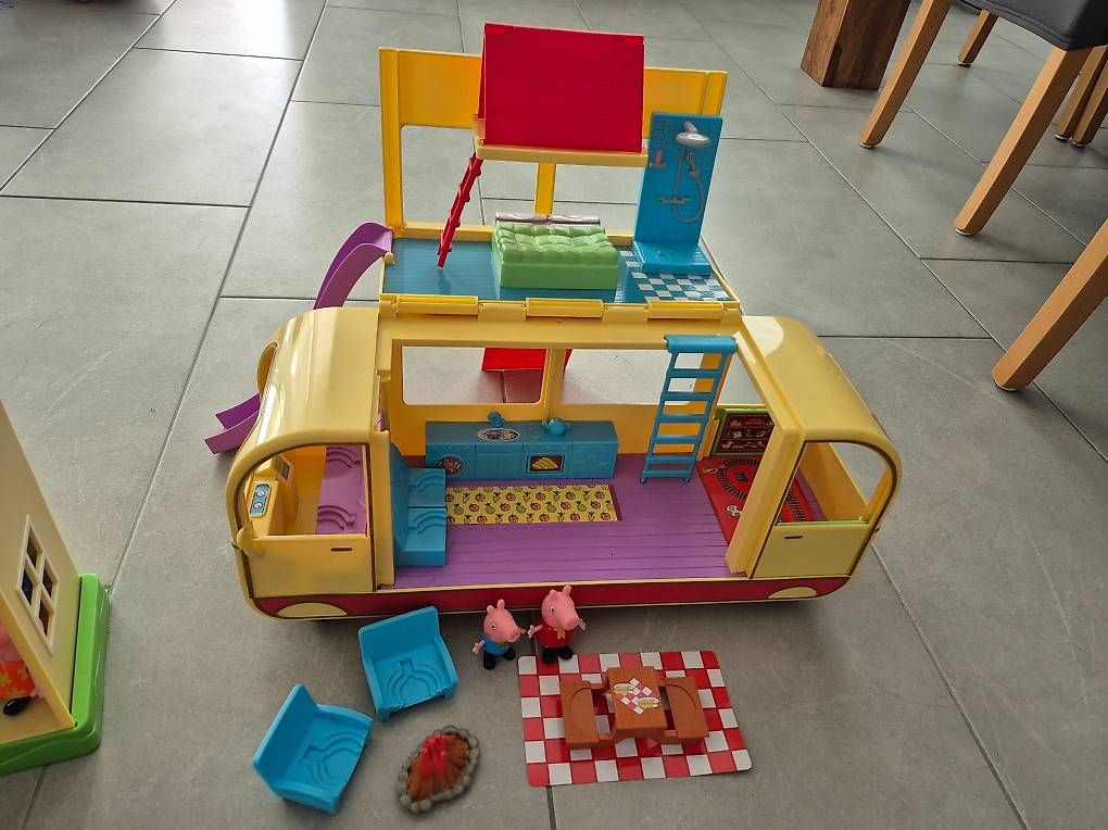 Giocattoli: Peppa Pig Wohnhaus u. Wohnmobil – Usato da Galgenen venduto da Nsc32 2