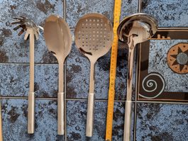 Brabantia Schöpfkellen Set, 4-teilig, Neuwertig,