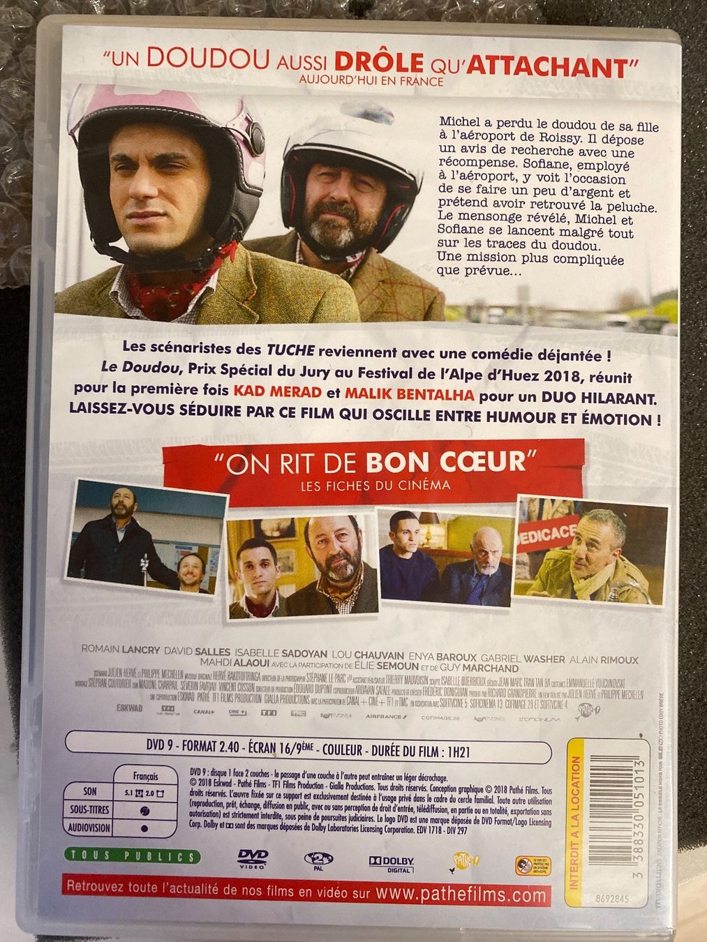 Tous les DVDs: Le Doudou - Kad Merad - dvd – D'occasion à Le Brassus par cinema13 1
