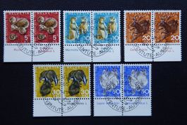 (i468) PJ Paare: 1965 J210 - J214 mit ET Vollstempel