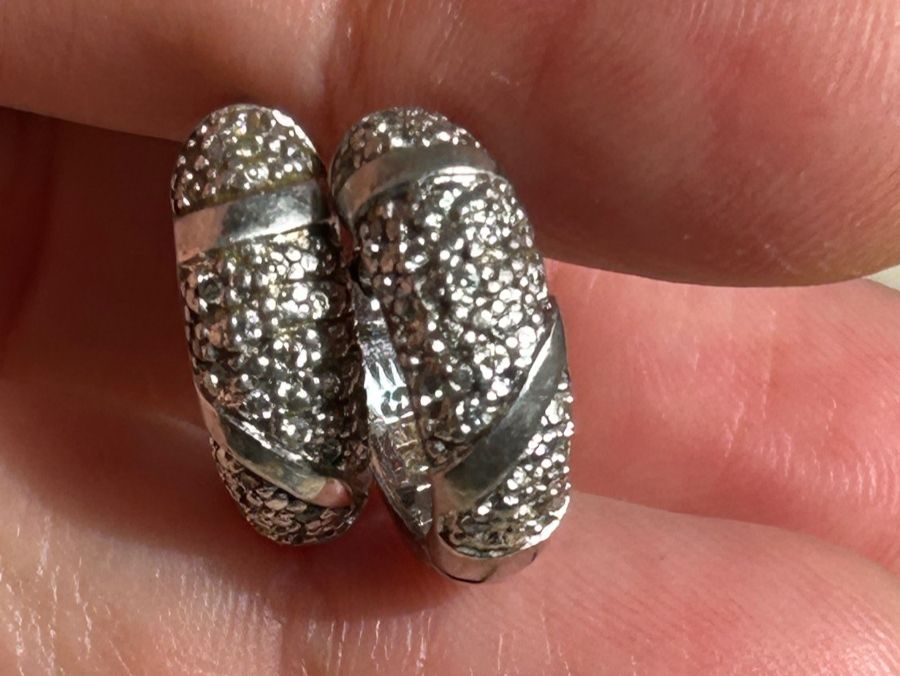 Esprit Orecchini pendenti & Orecchini a lobo: Esprit Kreolen in Silber (1.5cm) – Usato da Laufen venduto da Bellebellezza 7