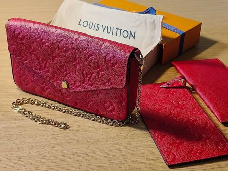 Original Louis Vuitton Pochette Félicie Monogram Empreinte