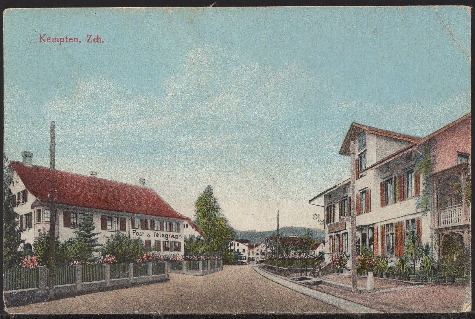 Cartoline postali: Kempten    ( Post & Telegraph ) – Usato da Aarau venduto da kufi44