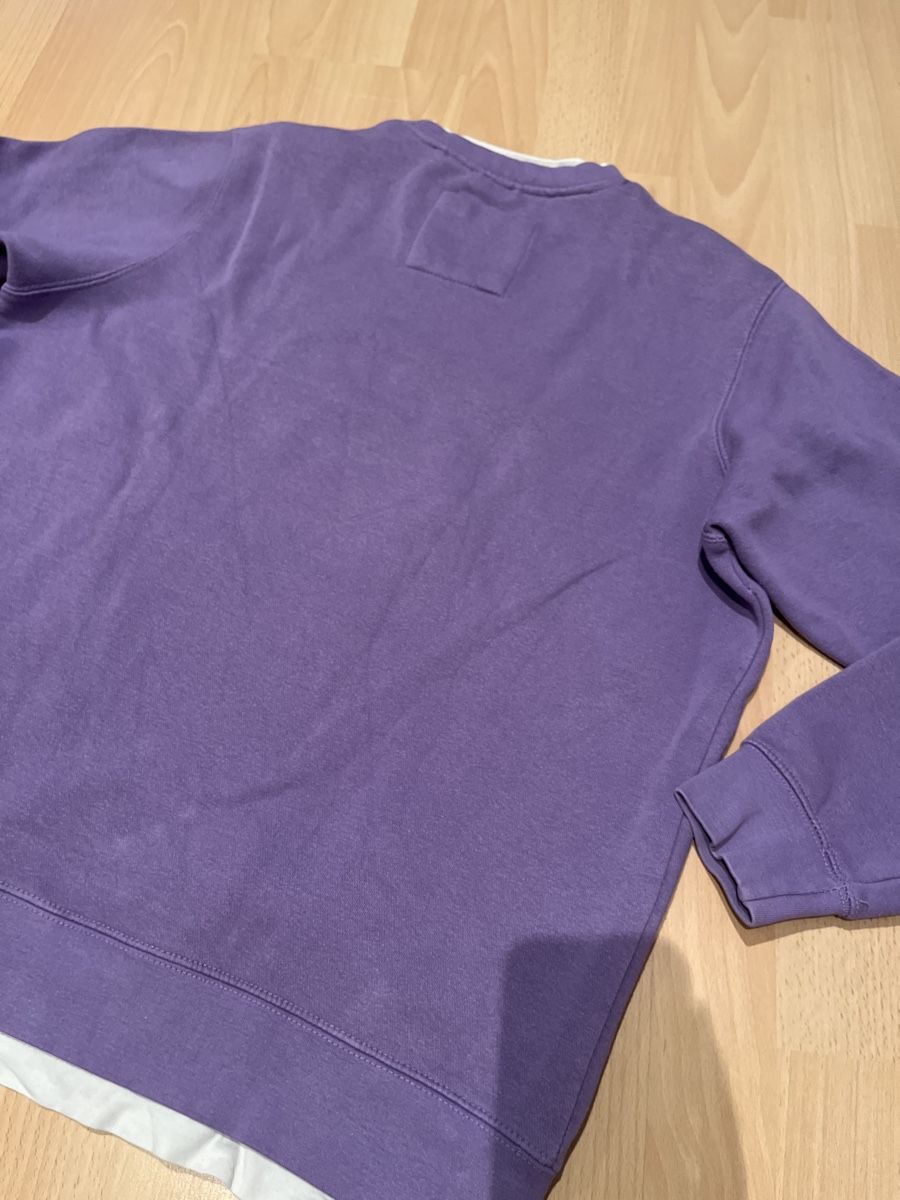 Pull&Bear Pullover & Sweatshirts: Pull&Bear Sweater Gr. M lila Oversize Look bequem – Gebraucht aus Diepoldsau von Sonne14 2