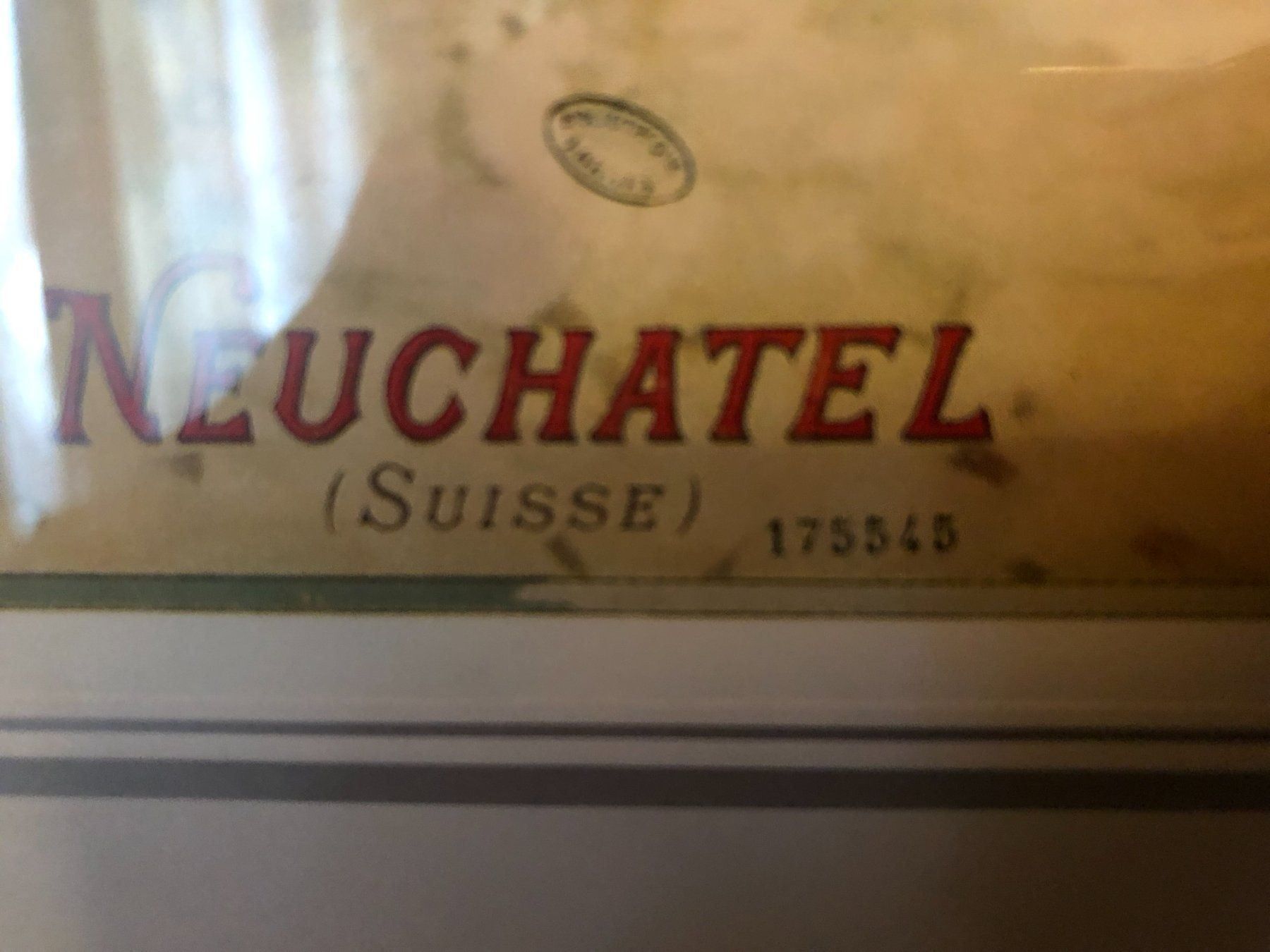 Poster & Bilder: tableau affichette ancienne PH Suchard vente pour collection – Gebraucht aus Poliez-Le-Grand von Japi0 3