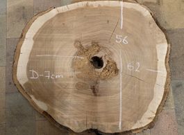 Massive Kirschbaumscheibe – trocken & einzigartig