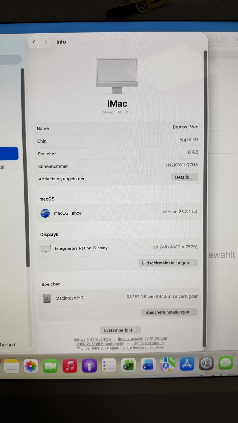 Apple PC: Apple iMac 24 - Top Zustand – Usato da Kaltbrunn venduto da Brurick 1