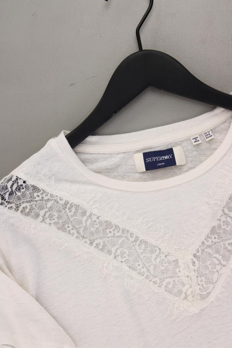 T-shirt: Superdry T-Shirt Gr. 40 Kurzarm creme – Usato da Neustadt an der Waldnaab venduto da SecondLifeFashion 1