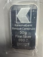 50g Silberbarren Kantonalbank