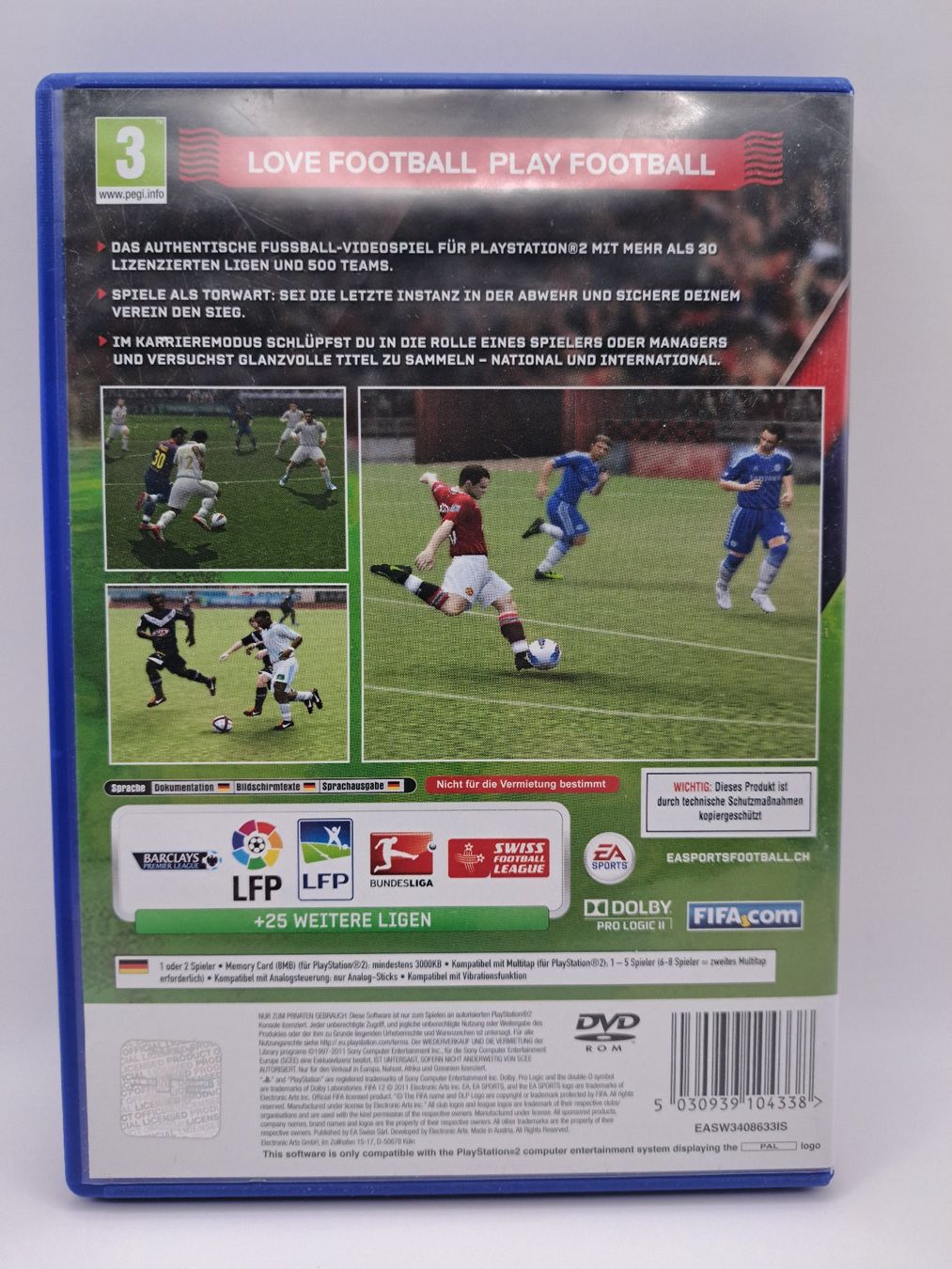 Giochi: FIFA 12 (Playstation 2/PS2) – Usato da Balgach venduto da Wasnwasn 1