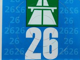 Autobahn Vignetten 2026