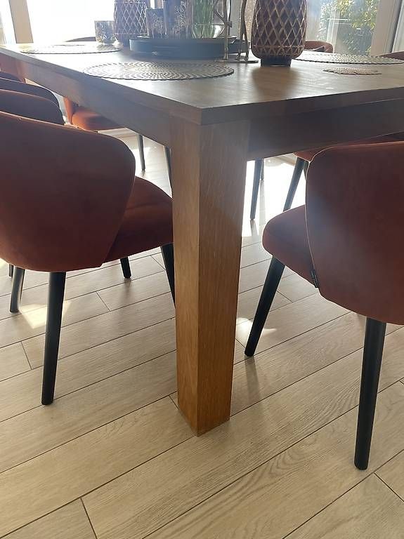 Tavoli: Table salle à manger chêne massive 180x110 + 60 cm – Usato da Yens venduto da GIPE 4