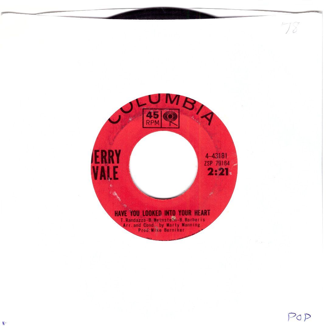 Dischi in vinile: JERRY VALE – Usato da Bassersdorf venduto da house-of-vinyl