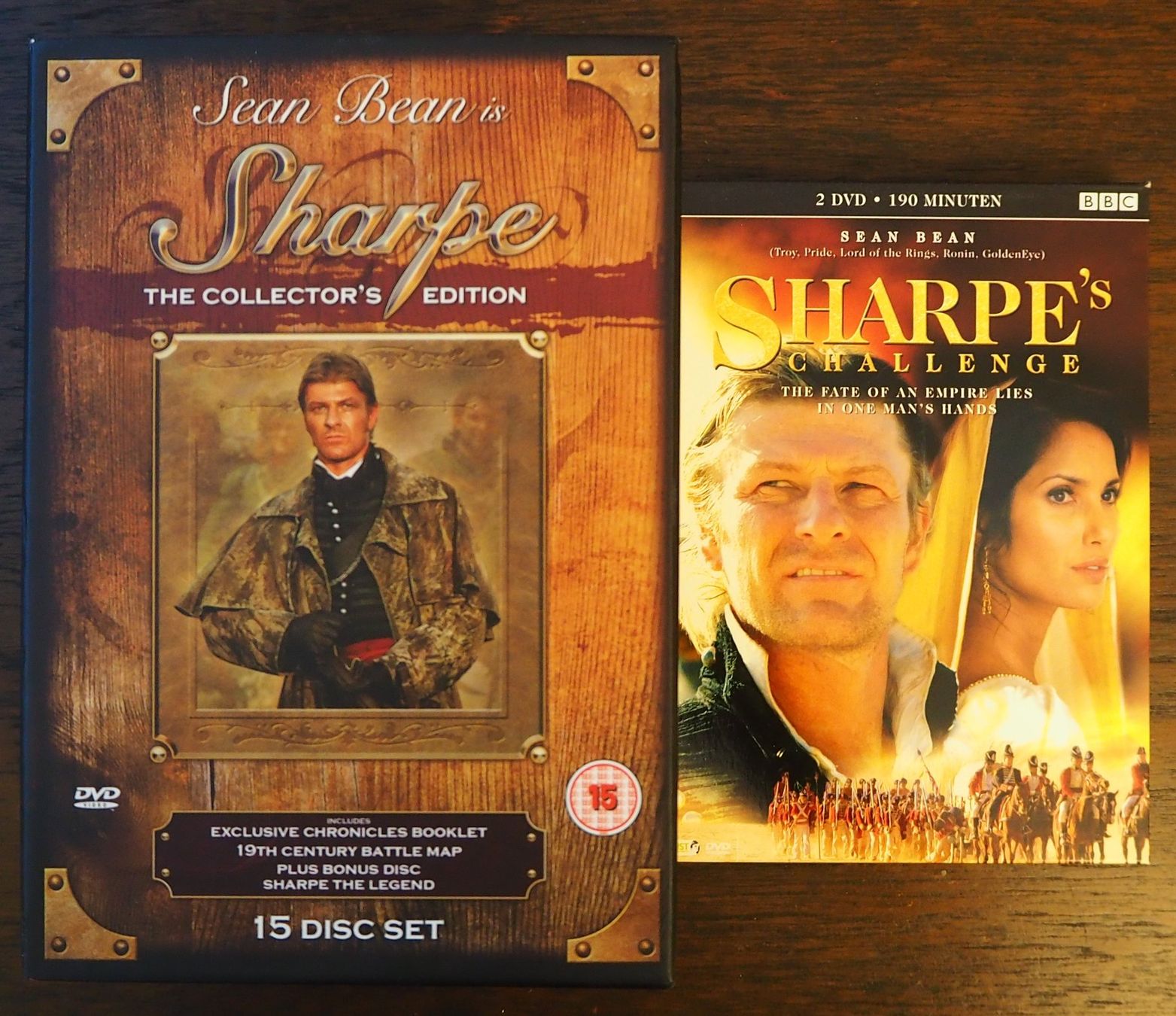 Sharpe / 15 Folgen / Sean Bean / UK-und NL-Import / englisch (Gebraucht ...