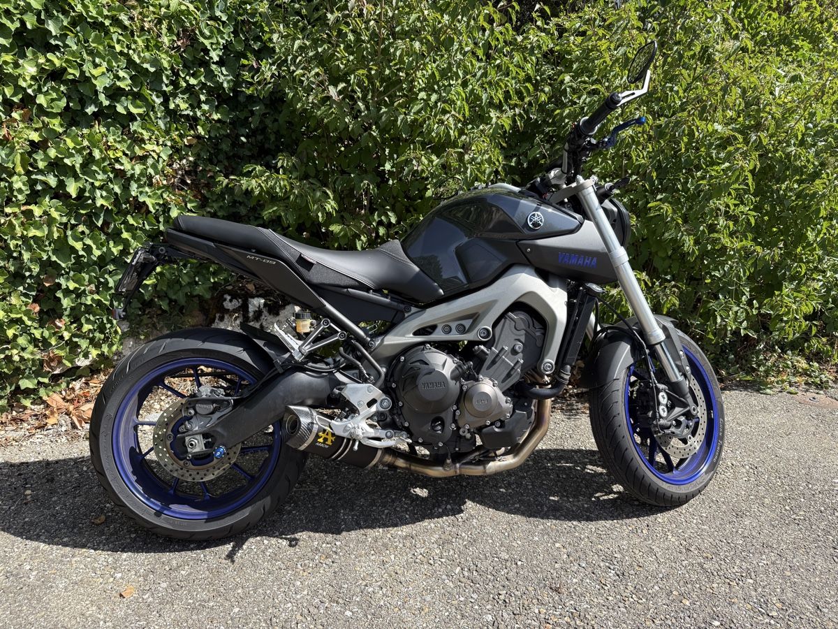 Yamaha Route: YAMAHA MT-09 ABS – D'occasion à Ligerz par 9burri4 2