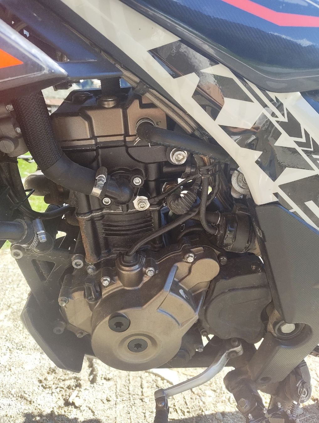 Kawasaki Enduro: Unfall Kl kxe 125 2023 – Defekt aus Stampa von seb_c9jw 8
