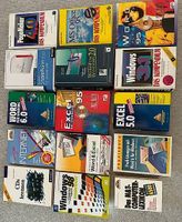 PC-Sachbücher, gebraucht in gutem Zustand