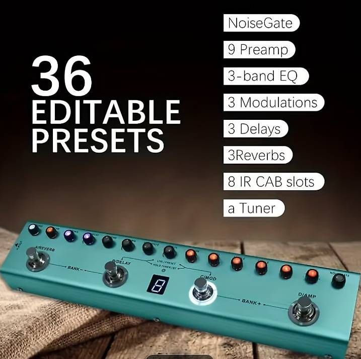 Strumenti musicali: Pedaliera Effetti Chitarra  – Usato da Figino venduto da Delfra55 3