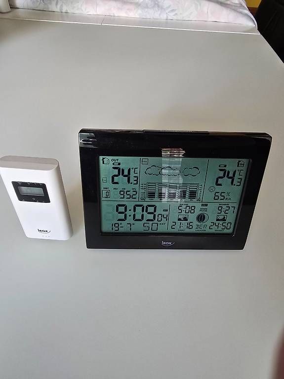 Sonstiges für Haushalt & Wohnen: Irox Wetterstation mit Aussensensor und Hygrometer – Gebraucht aus Thun von Umd