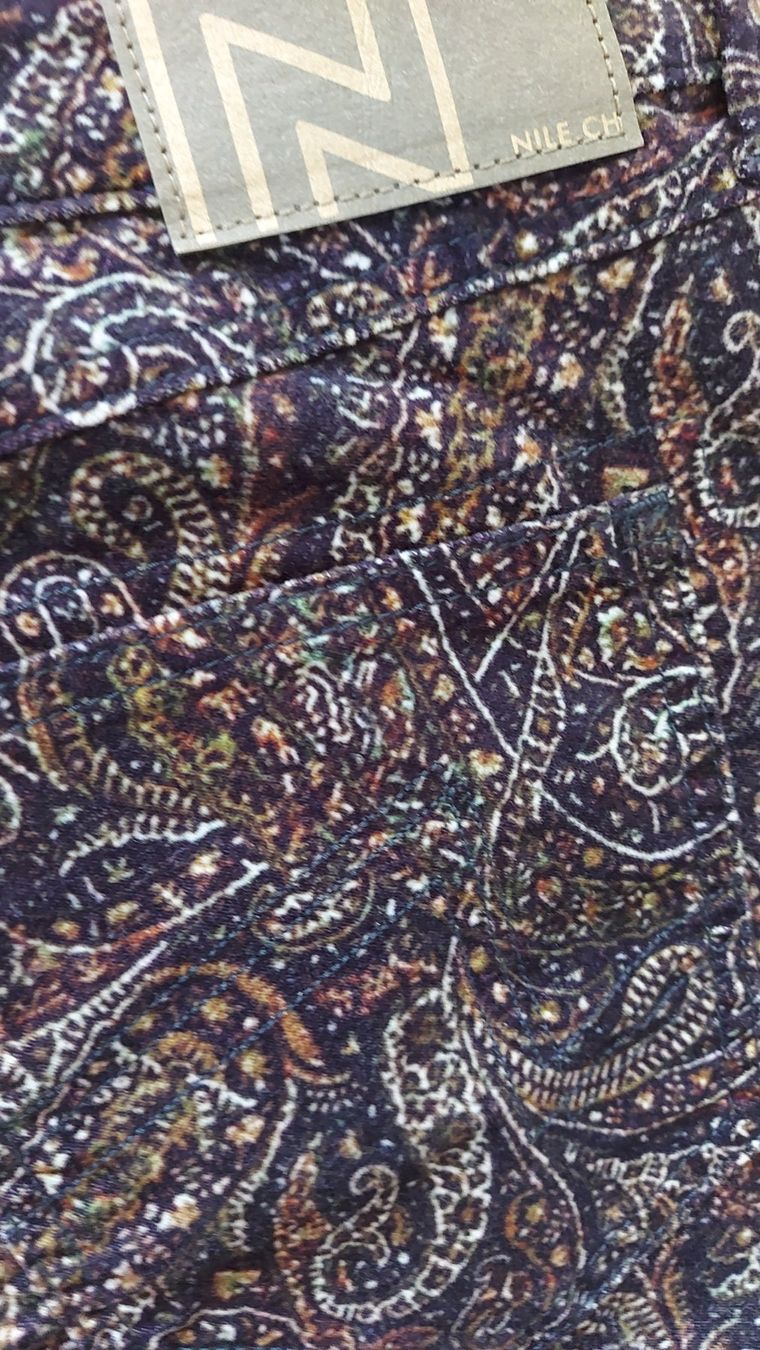 Nile Pantaloni: Nile Hose Samt Regular gr,S – Nuovo (secondo la descrizione) da langenthal venduto da rundholz7 5