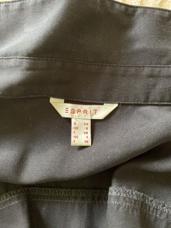 Esprit Black Jumpsuit - Size 34 UK 8 - Perfect for Autumn/Wi