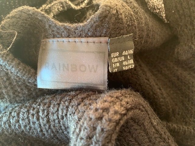 Rainbow Robes: Strick-Kleid von Rainbow Gr. 44/46 – D'occasion à Oberweningen par Bumblebee2 3