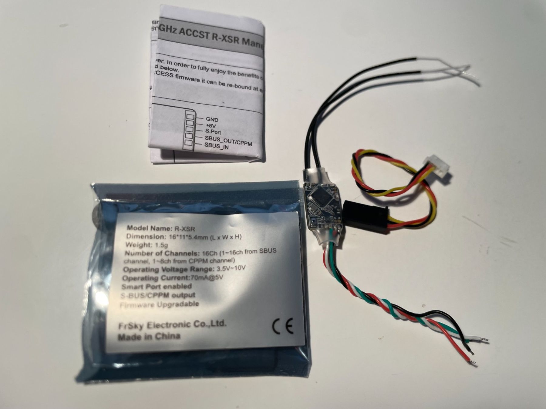 Ricevitori: FrSky R-XSR Receiver LBT – Usato da Spiez venduto da LoooooKe