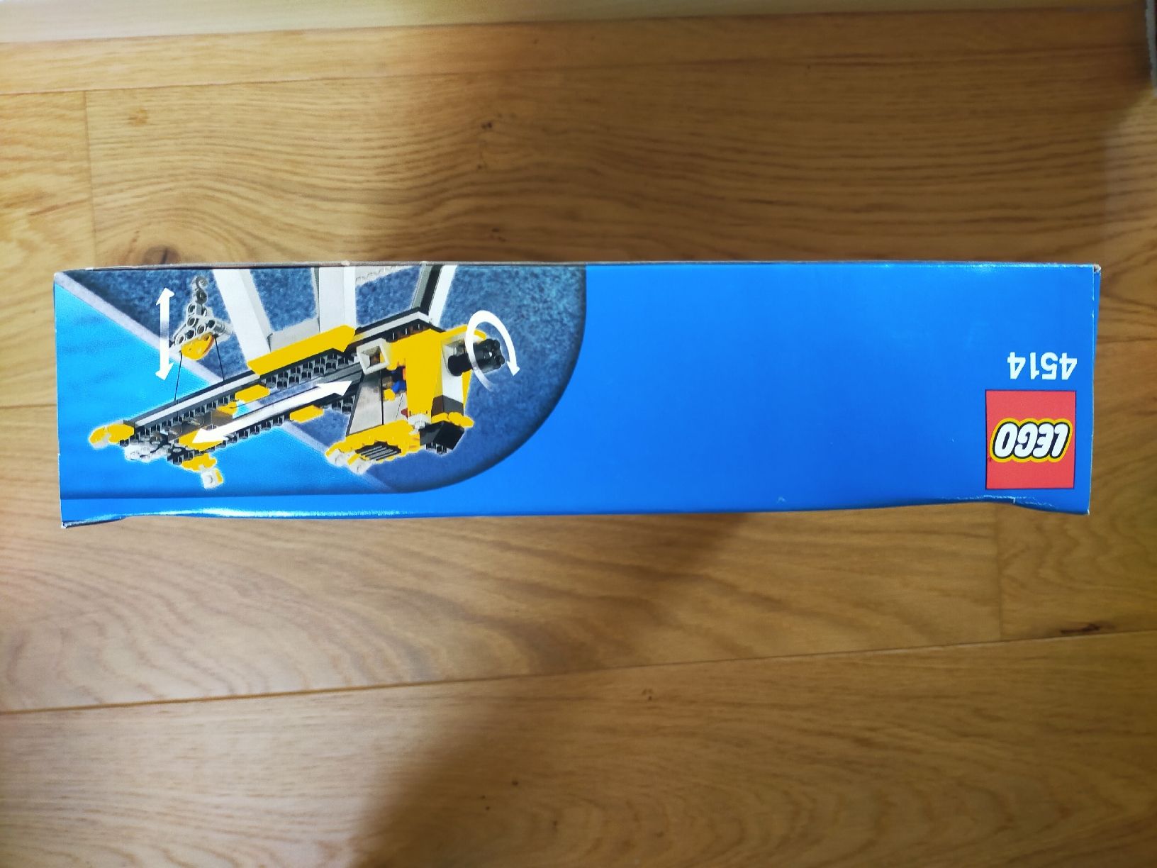 Lego Giocattoli: Lego 4514 Cargo Crane Train – Nuovo e nell'imballaggio originale da Vallamand venduto da Minifigure 1