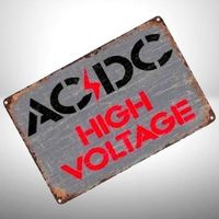🎸AC/DC Vintage-Metallschild – Rock-Feeling für jede Wand!🤘
