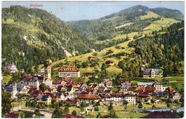WATTWIL - Generalansicht (im Sommer) ca. 1920 (SG)