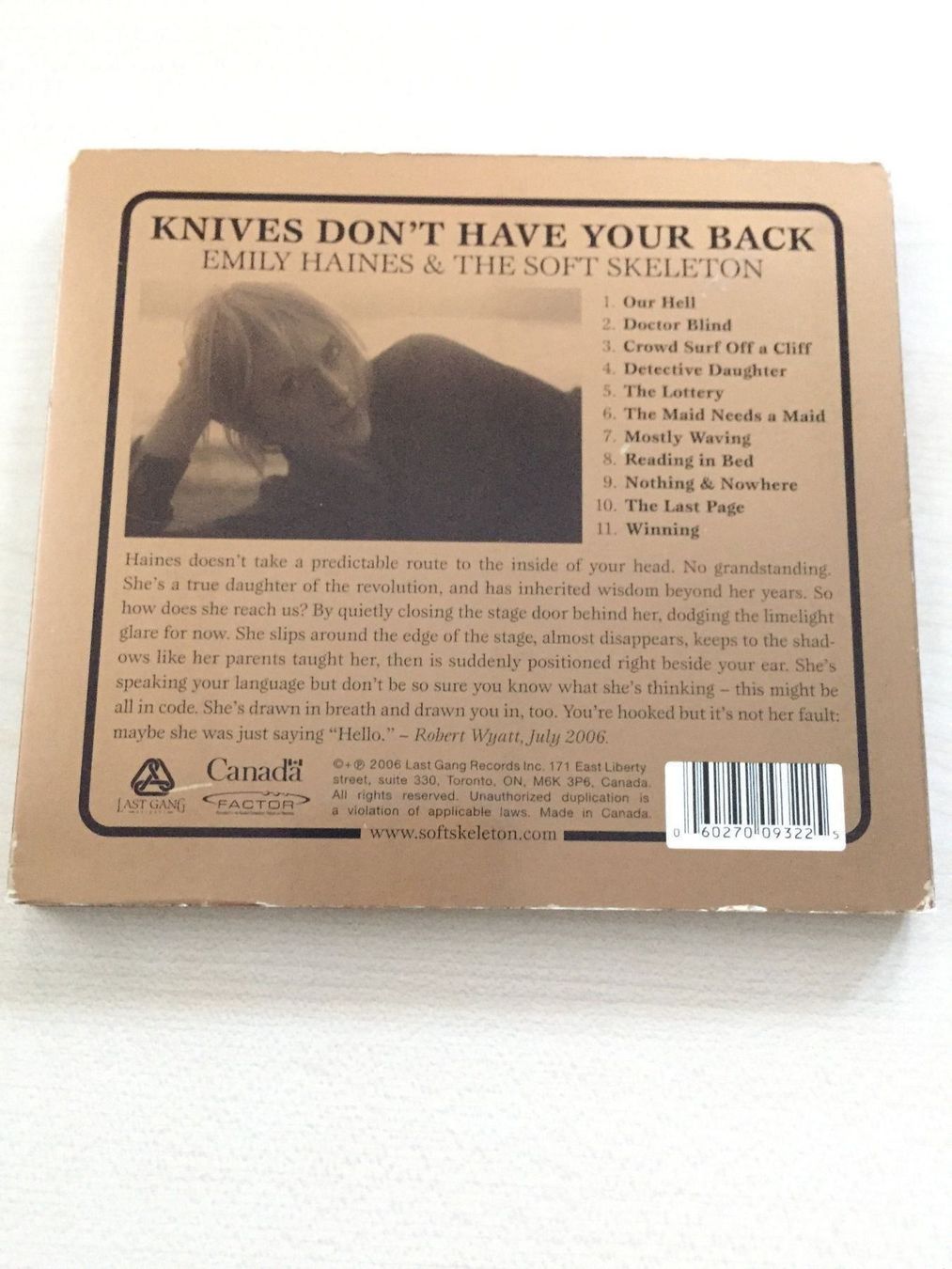 CDs: Emily Haines & the soft Skeleton – Gebraucht aus Rüti ZH von alumedien 1