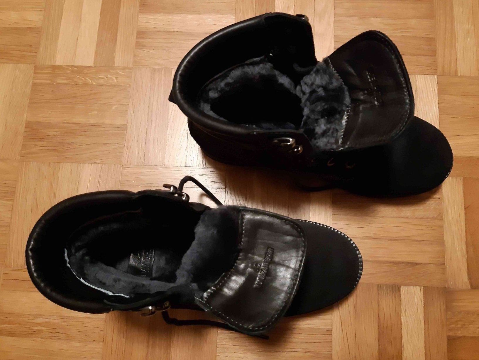 Navyboot Scarpe da donna: Tolle Navyboot Winterstiefeletten, Leder, Gr. 39 – Nuovo (secondo la descrizione) da Olten venduto da Dickbrave 3