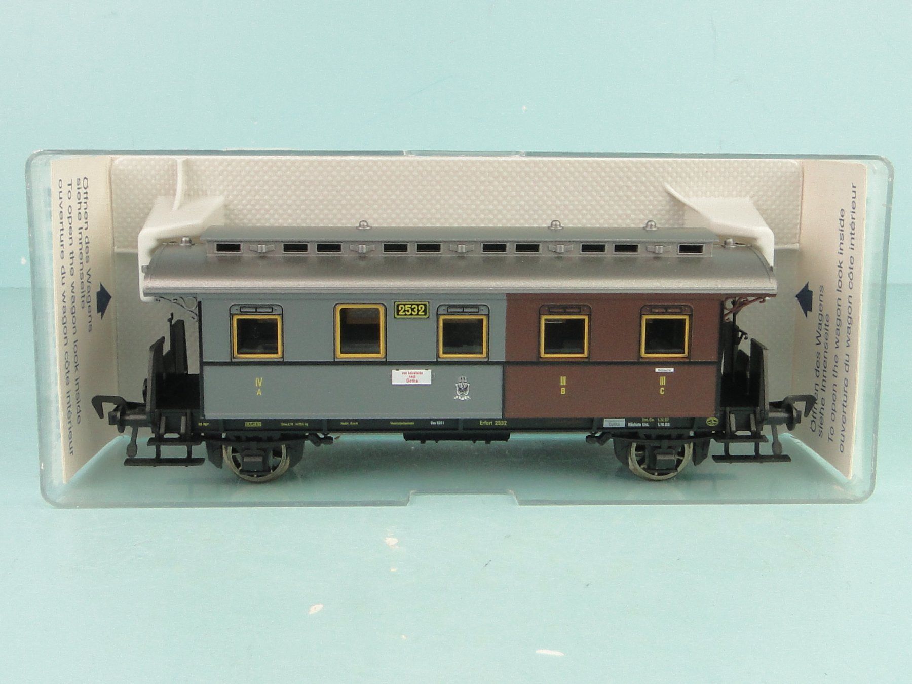 Fleischmann Modellini di ferrovie: Fleischmann 5814 KPEV 3/4 Klasse, neu – Usato da Bülach venduto da cann11 1
