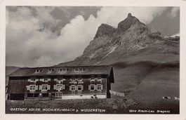 Hoch-Krumbach g. Widderstein, Gasthof Adler, gelaufen 1950