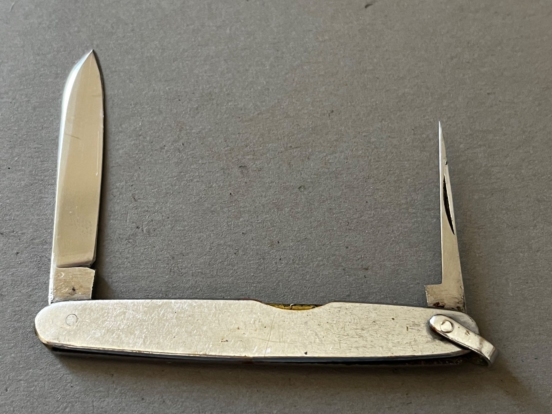 Taschenmesser: Altes Sackmesser "STAINLESSKNIFE"  72.5 mm - selten – Gebraucht aus Zürich von FV.vintage 1