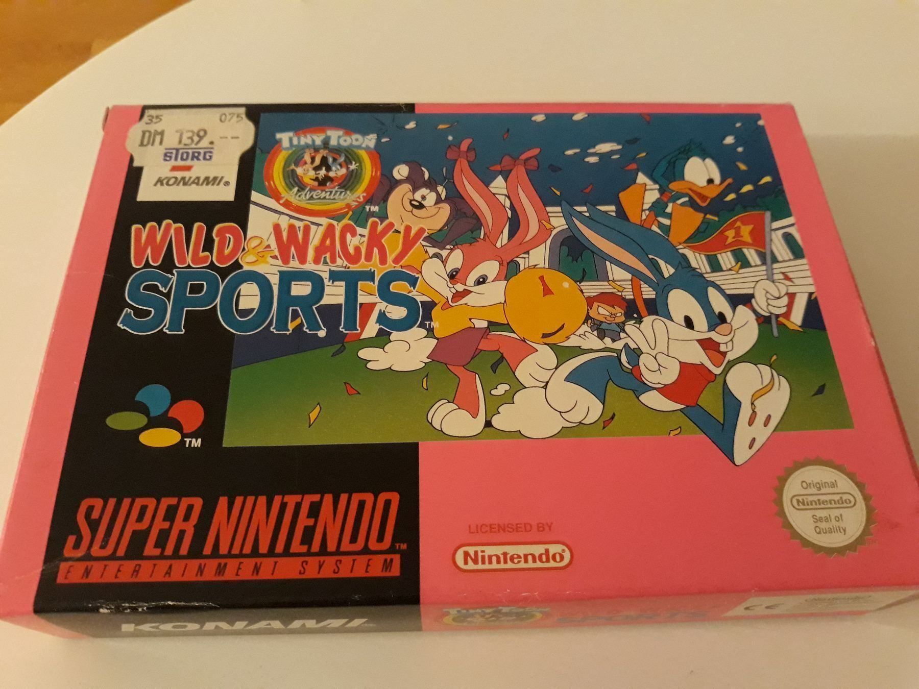 Giochi: Tiny Toon Wild & Wacky Sports SNES – Usato da Aarau venduto da Kaesekuchen2000 2