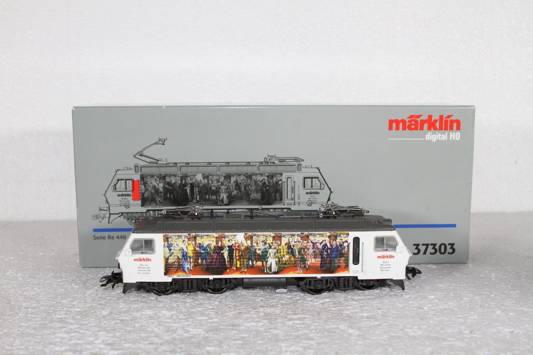 Märklin Modellini di ferrovie: Märklin 37303 Re 4/4 IV, 446 SOB Digital – Usato da Triesen venduto da gleis8