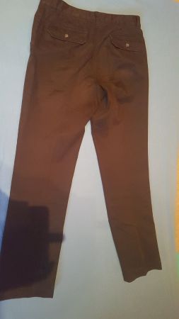 Pantalon noir 97% coton taille F44 marque Frank Eden