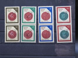 DDR 1988 Historische Siegel 2 er **