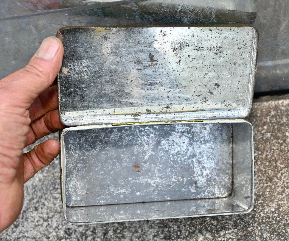 Dosen: alte Blechdose Original Auermetall -  Feuersteine Austria – Gebraucht aus Pfaffhausen von mono_rec 8