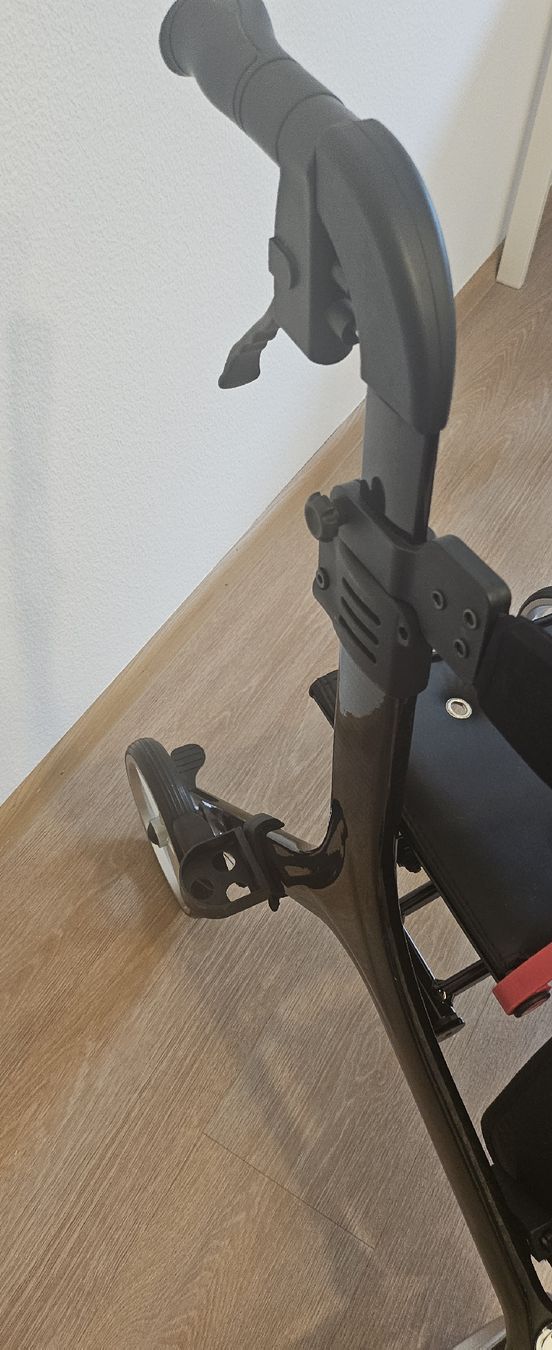 Ausili per la deambulazione: Rollator Bescomedical aus Carbon  – Usato da Basel venduto da Xanperican 7