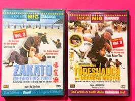 Eastern MIG Classics Zakato & Drunken Master DVDs