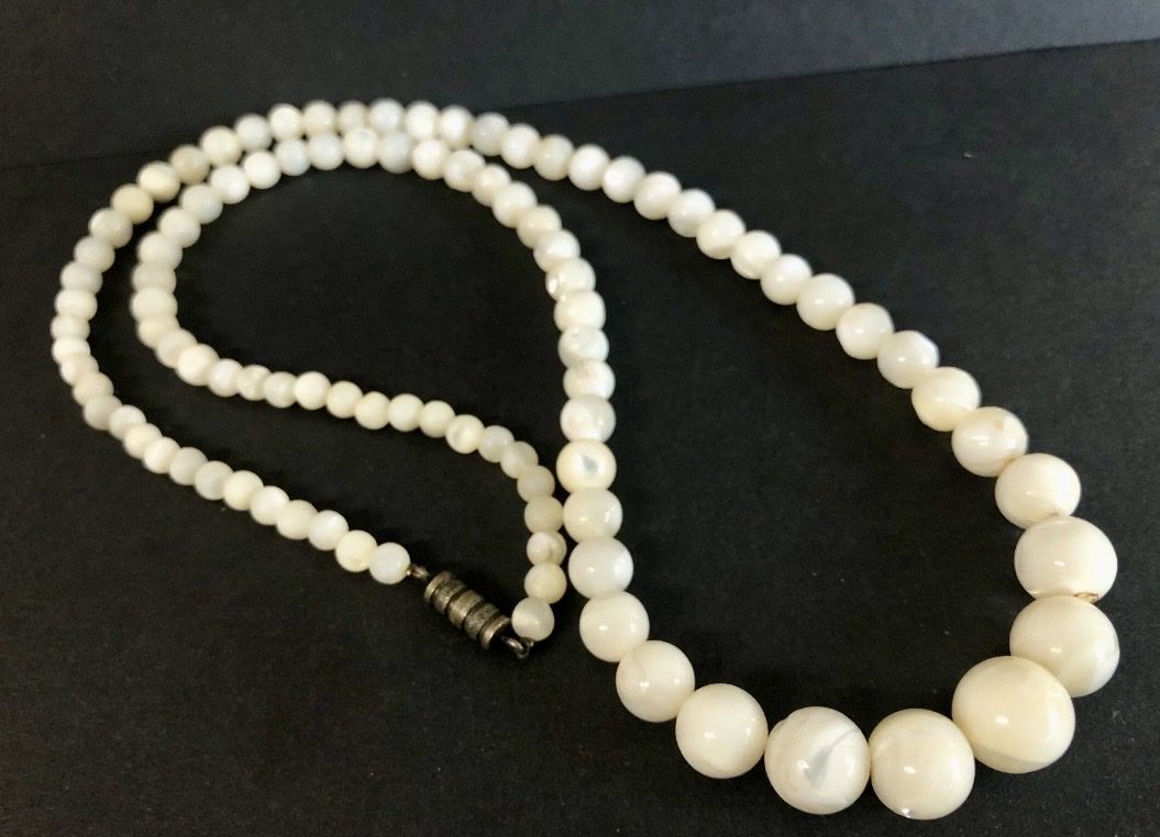 Catenine: Vintage Perlmutt-Kette, 58cm! – Usato da St. Gallen venduto da reg_f8h8 3