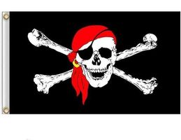 PIRATENFLAGGE 3 - 90 x 60 - JOLLY ROGER - FAHNE PIRAT SKULL